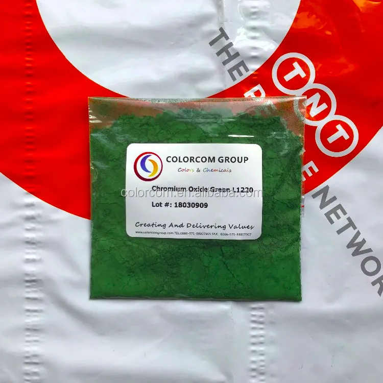 크롬 산화물 녹색 Colorcom 크롬 산화물 녹색 TPColor 안료 녹색 17 낮은 Hexavanlent 크롬