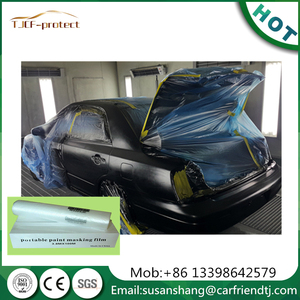 Hdpe plástico auto pintura de enmascaramiento película <span class=keywords><strong>sin</strong></span> soldadura se utiliza para la decoración del <span class=keywords><strong>hogar</strong></span> - Product Image 5