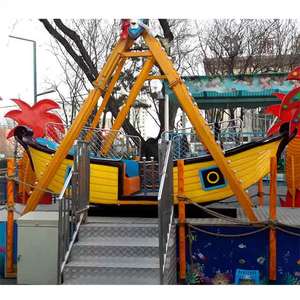 Juego Mecánico de Feria, Pequeño Barco Pirata, Atracción de Barco Pirata para Niños - Product Image 3