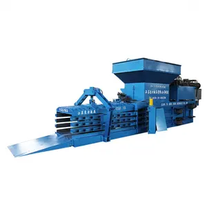 Auto Tie or manual strapping Horizontal Cardboard pet bottles Baler Compactor Machine EPA-80