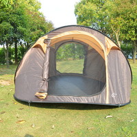 4-6Person Instantanée Popup Tente de Camping-AUCUN Assemblage Requis-Installation Facile en Quelques Secondes-Idéal pour le Beau Temps Camping, familles