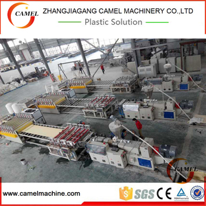 <span class=keywords><strong>PVC</strong></span> Tạo Bọt Hội Đồng Quản Trị Tấm Bảng Điều Khiển Làm Đùn Dây Chuyền Sản Xuất - Product Image 3