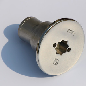 ฝาปิดถังน้ำมันเรือสแตนเลส 316 แบบไม่ต้องใช้กุญแจ ขนาด 2 นิ้ว - Product Image 3