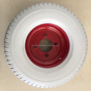 Pneus en caoutchouc polyuréthane PU solide 16x6.50-8 Roues remplies <span class=keywords><strong>de</strong></span> mousse - Product Image 4