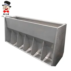 Automatic Pig Farm Stainless Steel Fattening Pig Feeder Trough Factory Direct Supply