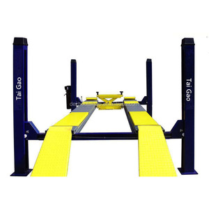3.5T 4 Post Hydraulic Wheel Alignment <strong>Car</strong> Lift With Rolling <strong>Jack</strong> With Low <strong>Price</strong> - Product Image 2