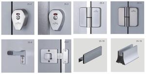 AOGAO Bảng Hpl 12Mm Giá Phân Vùng Nhà Vệ Sinh Nhà Sản Xuất Tủ Vệ Sinh Phenolic - Product Image 2