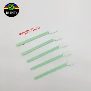 Top quality cleaning swab stick /cotton stick / sponge stick for outdoor printer