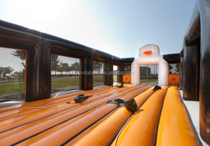 Juego de baloncesto inflable al aire libre, pista de baloncesto inflable, tiro de salto - Product Image 4