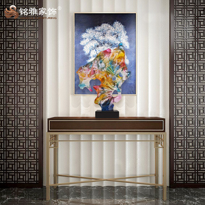 <span class=keywords><strong>Statue</strong></span> di casa in resina trasparente colorata con decorazione d'interni moderna - Product Image 2