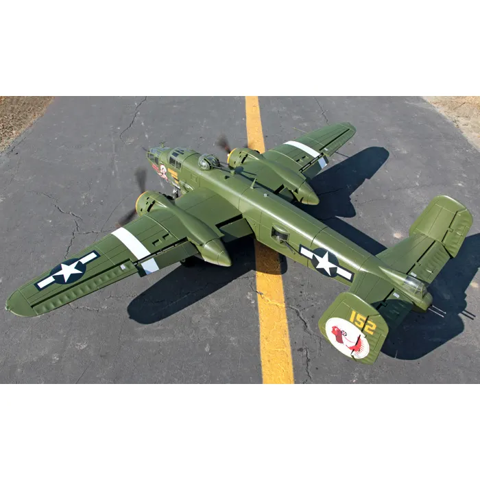 उच्च गुणवत्ता वाले बिजली आर सी warbird मॉडल हवाई जहाज किट B-25 अपाचे प्रिंसेस सबसे अच्छा बिक्री के लिए हवाई जहाज खिलौने