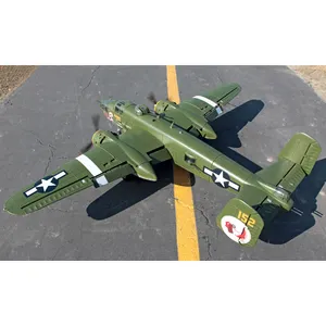 High quality electric rc warbird model airplane Kits B-25 Apache Princes best airplane toys for sale