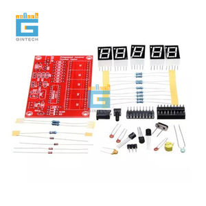 Yeni varış 5 haneli ekran frekans metre LED DIY kitleri 1Hz-50MHz kristal osilatör test cihazı frekans sayıcı tester ölçer - Product Image 2