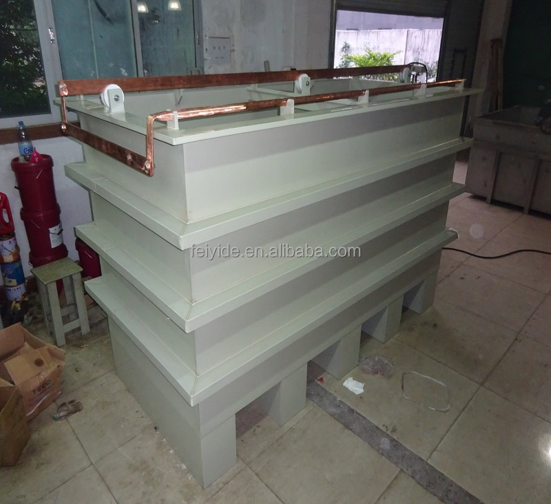 Подвесной гальванический бак Feiyide для никеля и хромирования меди