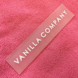 Promotional Embossed logo <strong>Transparent</strong> <strong>Label</strong>,clear Silicone Rubber <strong>Label</strong> - Product Image 5