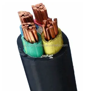 0.6/1kV U1000 R2V U1000 R02V 4*25mm2 Low voltage power cable for fixed application XLPE insulation and PVC outer sheath.