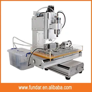 HY-3040 4 Axis Mini CNC Router for Steel Shallow Carving