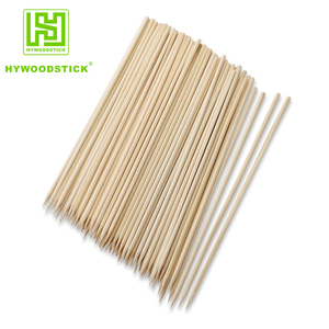 Bán Buôn Cấp Thực Phẩm Thân Thiện Với Môi Tre Bằng Gỗ Xiên Với Dài Xử Lý Cho Marshmallow Kẹo Xỉa Công Cụ Trong Nhà Hàng - Product Image 4