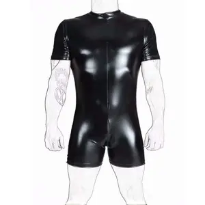 Collants à manches courtes pour hommes, vêtements moulants sexy, tenue de modelage de corps, jouets sexuels, prix d'usine, black empire, nouvelle collection - Product Image 1