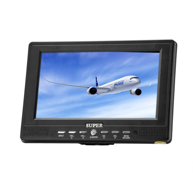 Portable Tv 7 Inch Digital and Analog Led Televisions