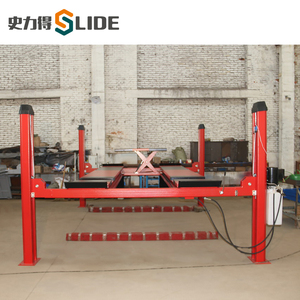 Elevación del gato del vehículo de la elevación de <span class=keywords><strong>cuatro</strong></span> postes de la cuerda de alambre SLD Elevación del estacionamiento - Product Image 3