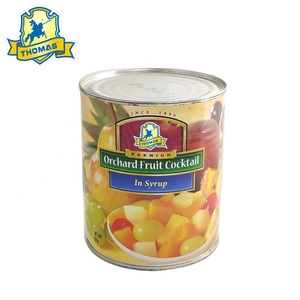 ขายร้อนน้ำเชื่อมผลไม้กระป๋องค๊อกเทลฤดูกาลผสมผลไม้ค๊อกเทลดีบุก - Product Image 3