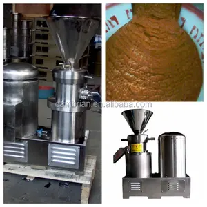 Máquinas de peanut em aço inoxidável, moinho colóide de manteiga em sésame e peanut/sésame