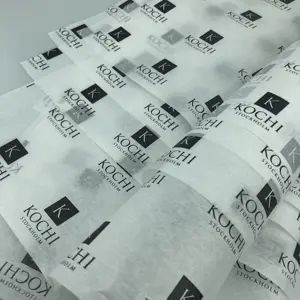 Papel colorido do tecido da mg 17gsm para envoltório de sapatos e sacos