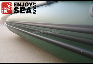 Gran oferta, 380cm, 6 Perons, suministro de fábrica, deporte inflable verde/pesca/<span class=keywords><strong>Barco</strong></span> de rescate con PVC/Hypalon Pontoon, ¡420 460! - Product Image 6