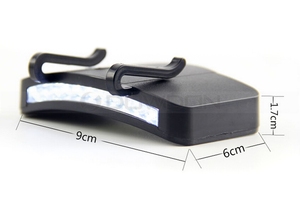 11 LED Camping Walking lavorando in bicicletta Hunting Hunting Clip sulla luce del cappello - Product Image 3