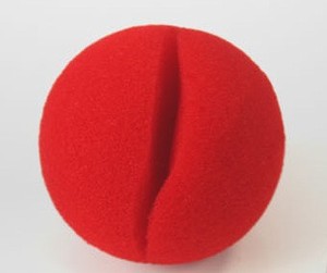 Robe de soirée drôle pas cher <span class=keywords><strong>nez</strong></span> de Clown en mousse rouge HPC-0917 - Product Image 3