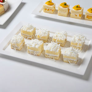 Hosen 28 Blanc Buffet Rectangulaire Plaques Pour Hôtel Restaurant Guangzhou Rectangle Blanc Servant Des Plats Vaisselle Stock Beaucoup # - Product Image 3