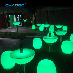 Commercial Furniture 16 Colors Changing Outdoor Furniture Patio <strong>Garden</strong> <strong>bar</strong> <strong>Table</strong> <strong>and</strong> <strong>Stools</strong> Set Furniture - Product Image 2