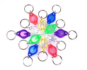 Keychain OEMPROMO Custom Mini UV Purple Light LED Flashlight Keychain