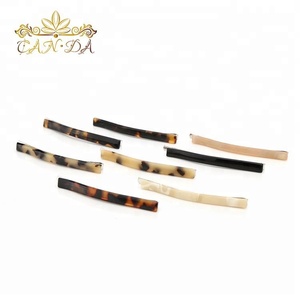 CANYUAN-Pinzas para el pelo de acetato acrílico para mujer, accesorios para el cabello, horquillas de concha de tortuga