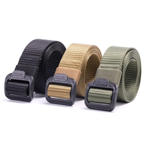 5-1 cinture di tela da uomo <span class=keywords><strong>cintura</strong></span> tattica in Nylon con fibbia in plastica resistente al combattimento - Product Image 5