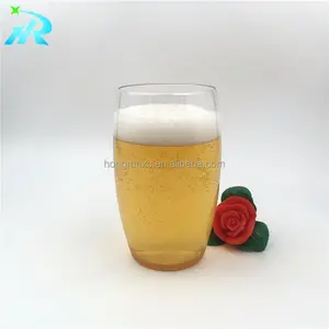 14OZ inquebrável plástico cerveja vidro