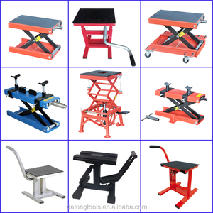 Elevador de tijera para centro de motocicleta de cubierta ancha de 500KG, elevador de pie para bicicleta - Product Image 4