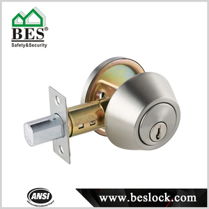 Cerradura <span class=keywords><strong>de</strong></span> <span class=keywords><strong>Seguridad</strong></span> <span class=keywords><strong>de</strong></span> Alta Resistencia con Cerrojo <span class=keywords><strong>de</strong></span> Cilindro Único <span class=keywords><strong>de</strong></span> Aleación <span class=keywords><strong>de</strong></span> Zinc para Puerta Principal, con Llave, para América y Canadá - Product Image 2