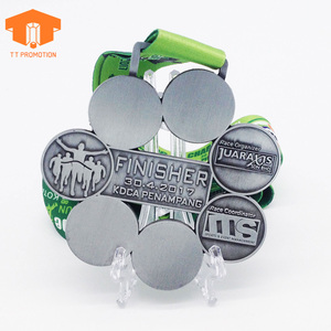 Personalizado 3d design barato miraculoso branco corrida <span class=keywords><strong>5k</strong></span>, ensino, maratona, ouro, corrida, metal, esportes