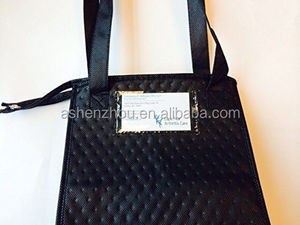 más barato personalizado fácil transporte no tejido compartimentos plegable aislado vino <span class=keywords><strong>2</strong></span> botella bolsa de frío - Product Image 5