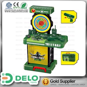 shooting game juguetes para las niñas juego de militar pistola tiro policía maletín de plástico juego de balear armas DE0070011 - Product Image 1