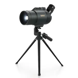 Visionking 25-75x70 Teleskop Monokuler, Teleskop Monokuler Penglihatan Optik, Teleskop Spotting Berburu Tahan Air untuk Menonton Burung/Golf dengan Tripod