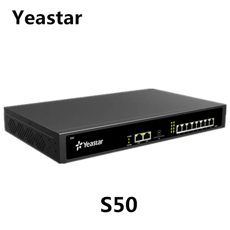 UPに50 Users Yeastar IP PBX System S50ためSmall Call Center