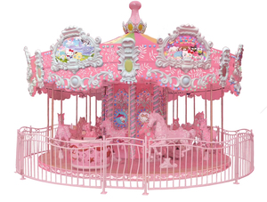Thu hút foraine một kẻ thù manege enfantin dịp carroussel Carousel ngựa - Product Image 2