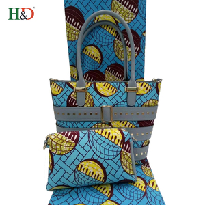H & D 2018 nuevo estilo de diseño réplica bolsos bolsas personalizadas cera hollandais cera Africana impresión - Product Image 5