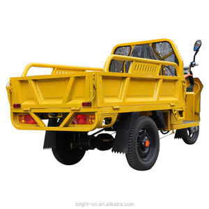 Tricycle électrique adulte à trois roues EEC COC, usage intensif, puissance >1000W, fourgonnette ouverte, utilisation passagers, charge utile 400kg, 60V - Product Image 3