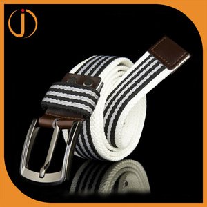 Casual Algodón Canva Correa Agradable de La Manera Tejida Cinturón de Cuero Para Hombre - Product Image 1