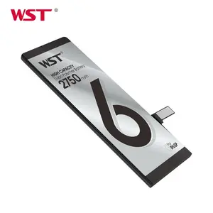 WST-batería recargable de iones de litio para móvil, 100% V, 3,8 mah, a granel, para iphone 6s plus, 2750