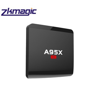 1 Chip de Nuevo <span class=keywords><strong>h</strong></span>.264 1 GB/8 GB 2.4G WIFI 4 <span class=keywords><strong>K</strong></span> A95X Android 6.0 Tv Box - Product Image 1